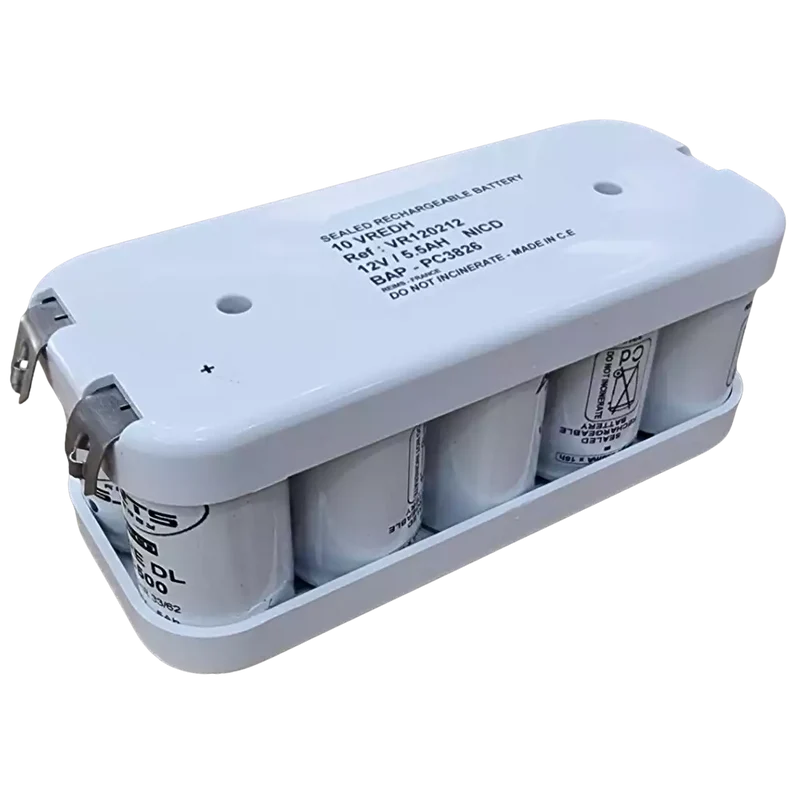 Batterie NiCd 12V 5.5Ah ARTS 804607 pour BAES