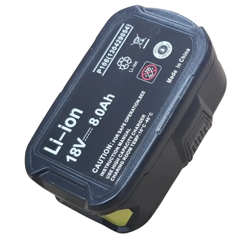 Batterie Ryobi ONE+ 18V 8Ah compatible P108 RB18L50