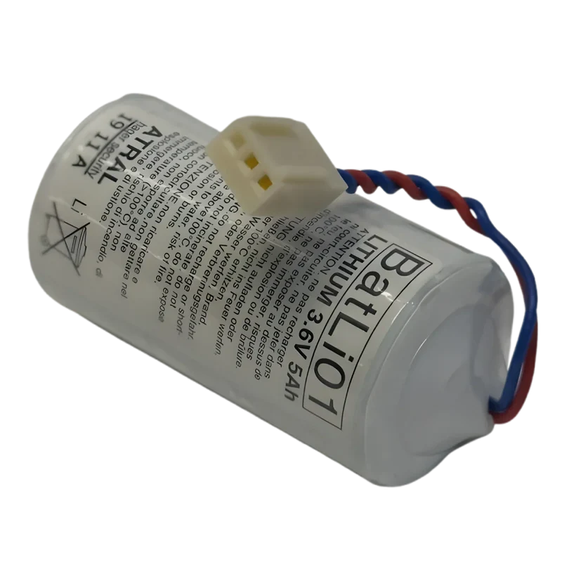 Pile Lithium BATLI01 3.6V 5Ah d’origine Hager Daitem Atral