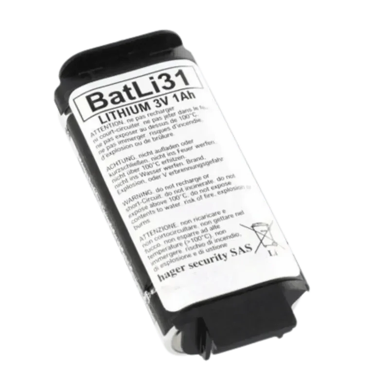 Pile Lithium BATLI31 3V 1Ah d’origine Daitem Hager Atral