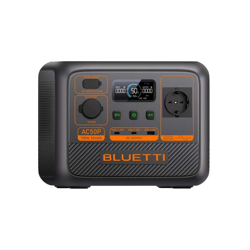 BLUETTI AC50P Portable Power Station | 700W 504Wh
