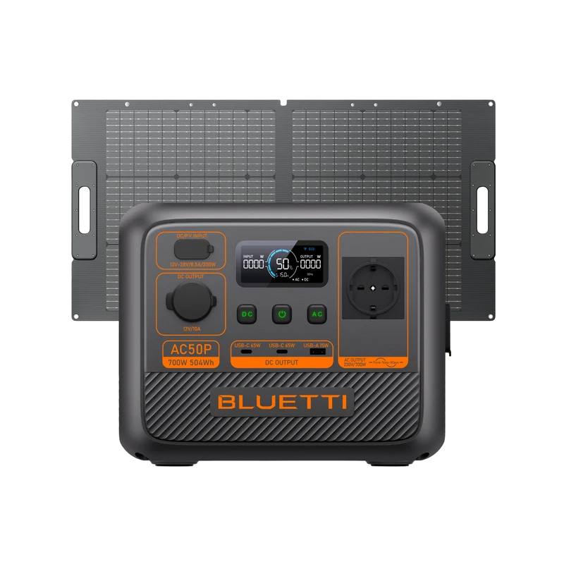 BLUETTI AC50P Portable Power Station | 700W 504Wh