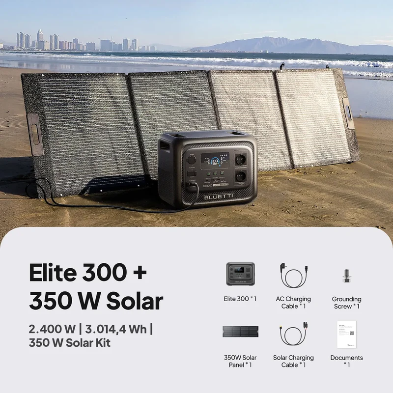 BLUETTI Elite 300 + Charger 2