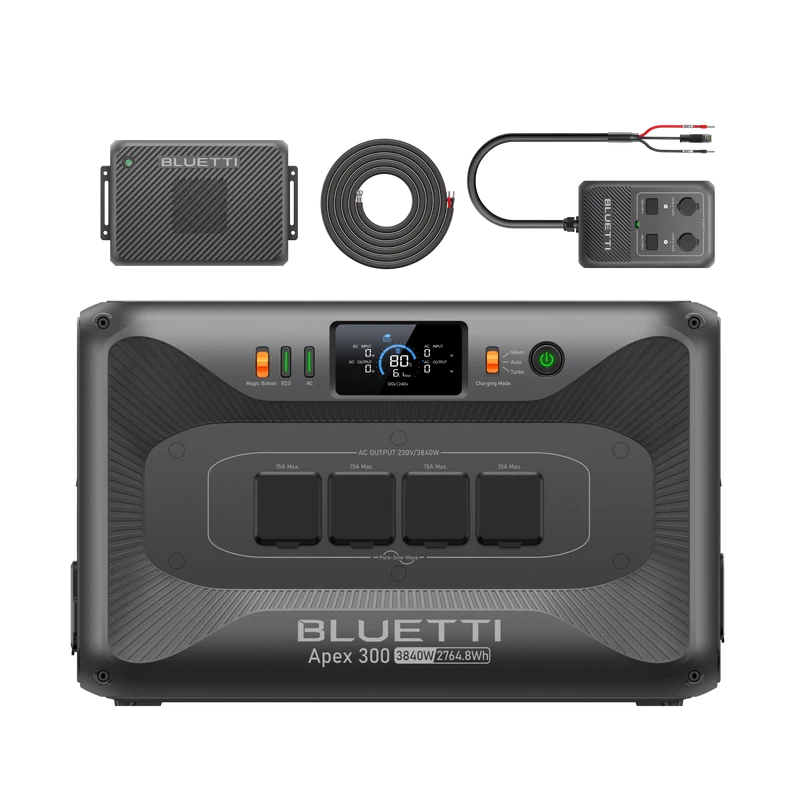 BLUETTI Charger 2 | 1200W Alternator & Solar Dual DC Charger