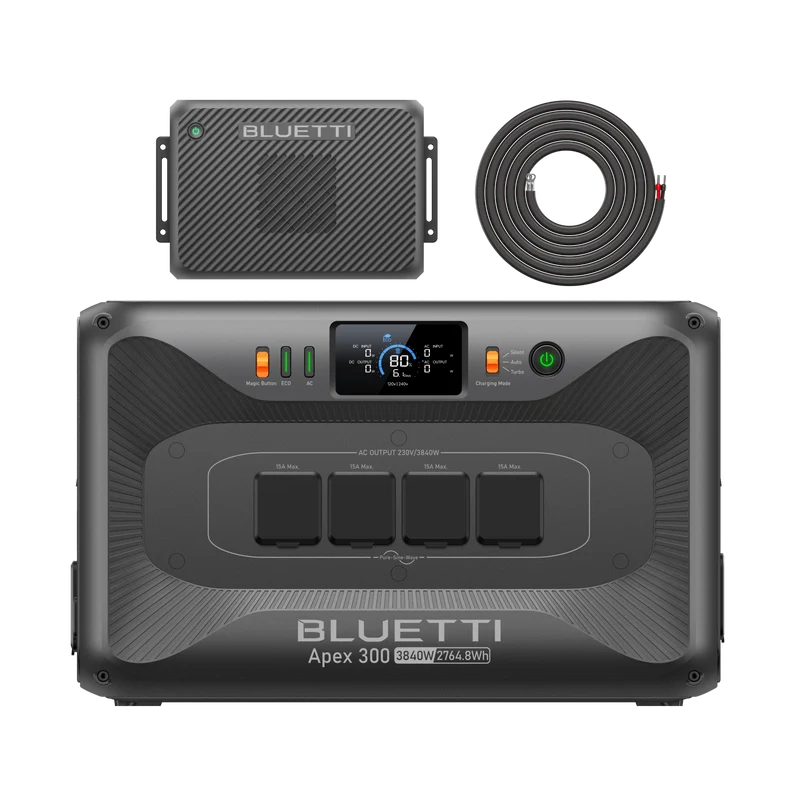 BLUETTI Charger 2 | 1200W Alternator & Solar Dual DC Charger