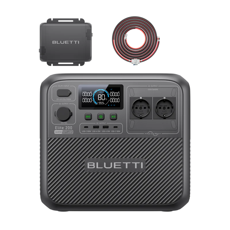 BLUETTI Elite 200 V2 + Charger 1