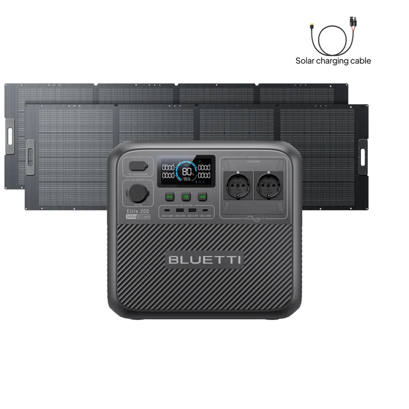 BLUETTI Elite 200 V2 + Charger 1
