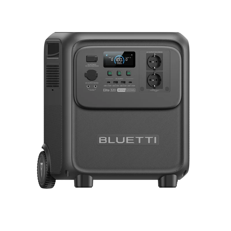 BLUETTI Elite 320 Station d’alimentation portable | 1.800W 3.200Wh