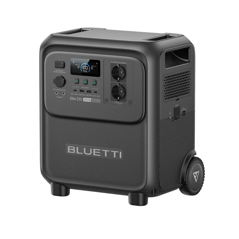 BLUETTI Elite 320 Station d’alimentation portable | 1.800W 3.200Wh