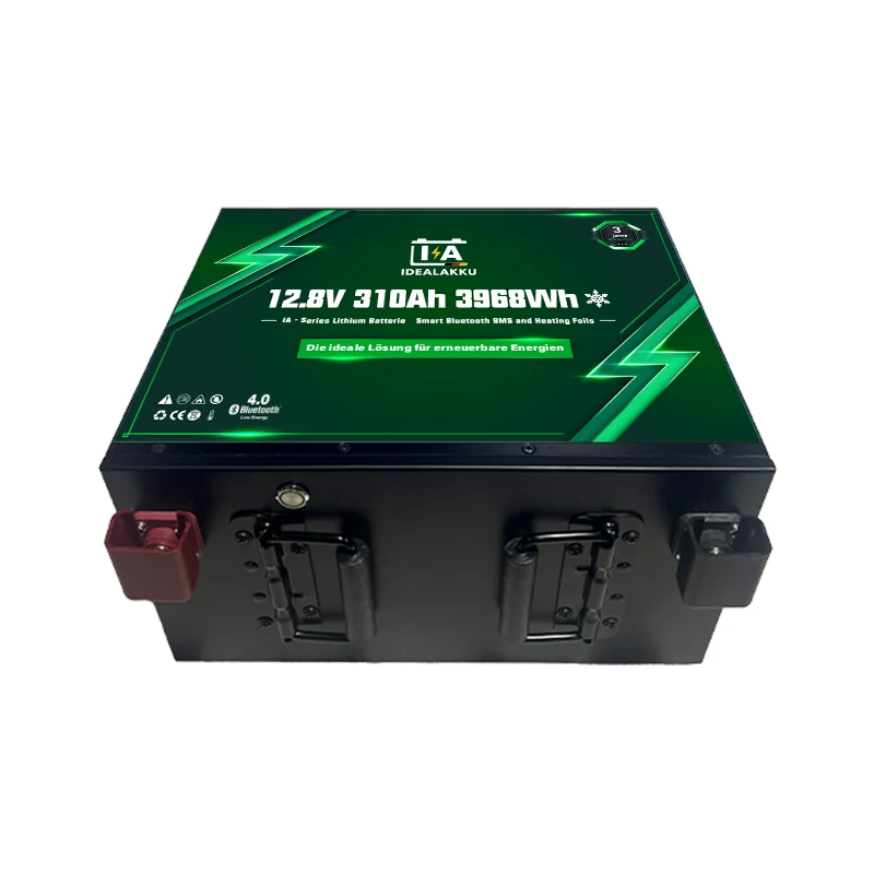 Batterie Lithium LiFePO4 12.8V 310Ah Idealakku IA-12-310H – Remplacement AGM Gel Haute Capacité