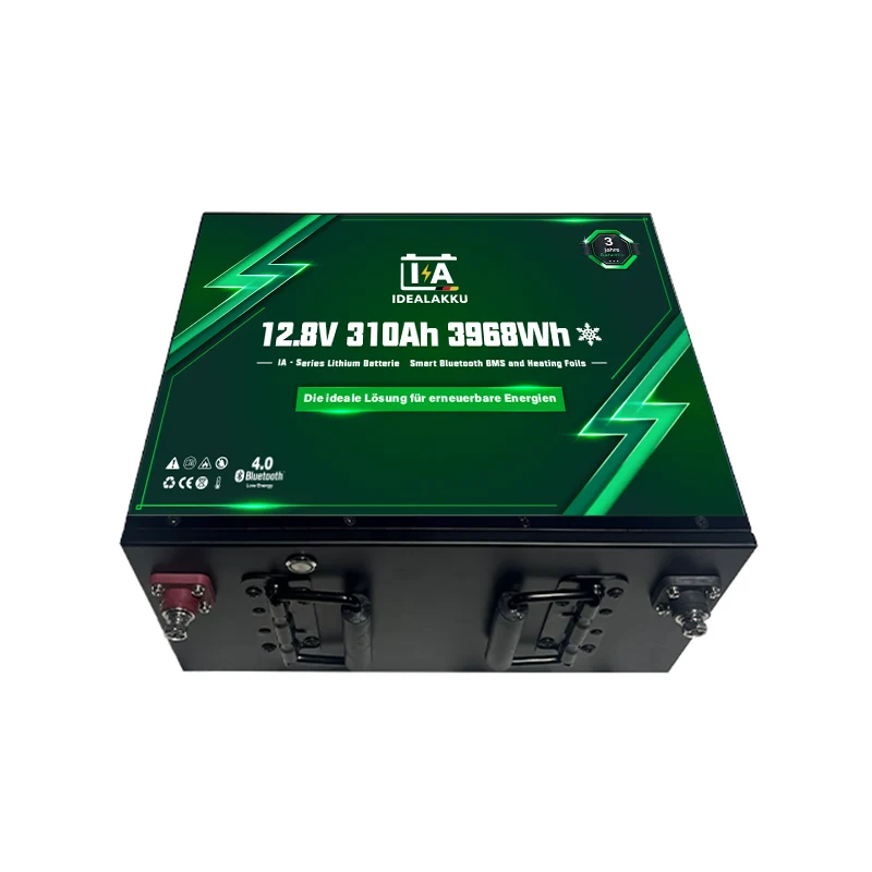 Batterie Lithium LiFePO4 12.8V 310Ah Idealakku IA-12-310H – Remplacement AGM Gel Haute Capacité