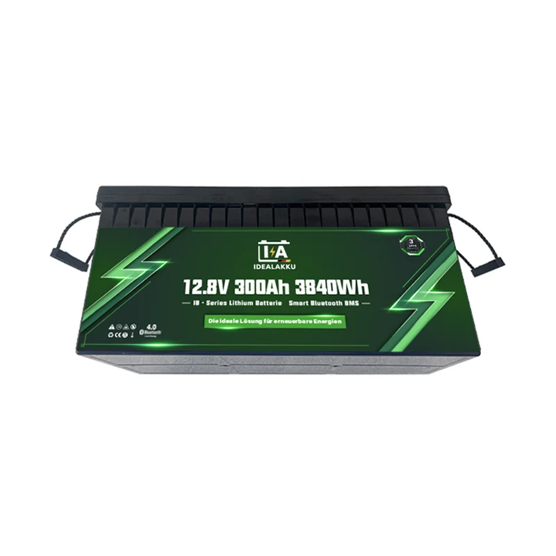 Batterie Lithium LiFePO4 12.8V 300Ah Bluetooth IB-12-300 – Remplacement AGM Gel