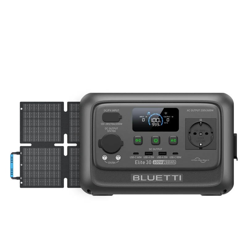 BLUETTI Elite 30 V2 + 100W