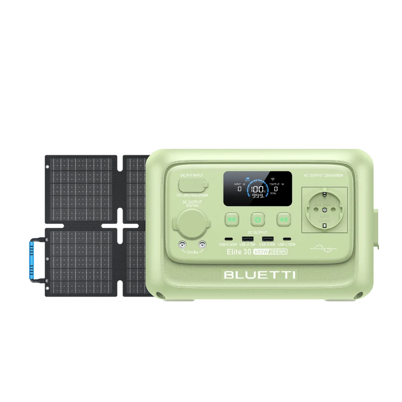 BLUETTI Elite 30 V2 + 100W