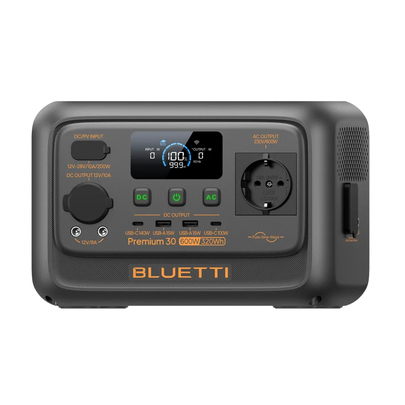 BLUETTI Premium 30 V2 Portable Power Station | 600W 320Wh