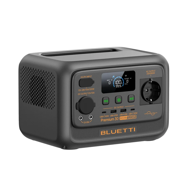 BLUETTI Premium 30 V2 Portable Power Station | 600W 320Wh