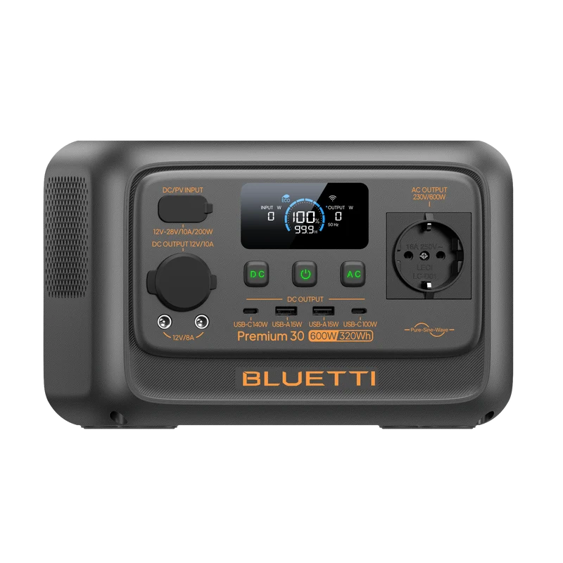 BLUETTI Premium 30 V2 Portable Power Station | 600W 320Wh
