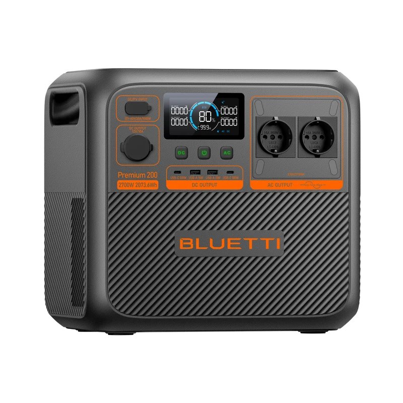 BLUETTI Premium 200 V2 Portable Power Station | 2.700W 2.073,6Wh