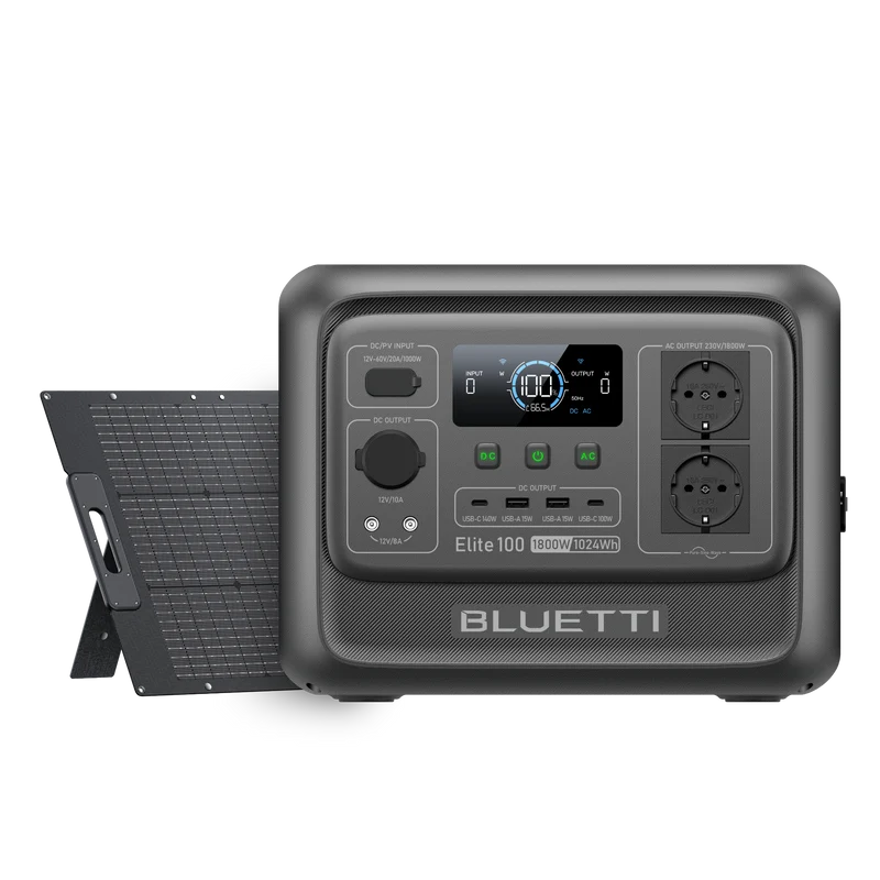 BLUETTI Elite 100 V2 Портативна Електростанція | 1800 Вт 1024 Вт·год (Ukraine)