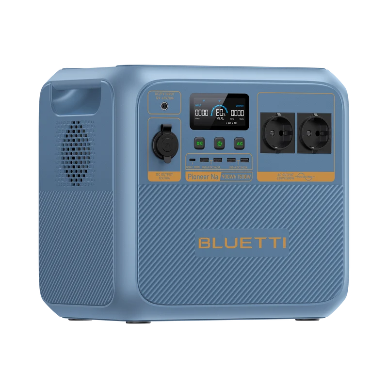 BLUETTI Pioneer Na Station électrique portable (Sodium-ion) | 1 500W, 900Wh