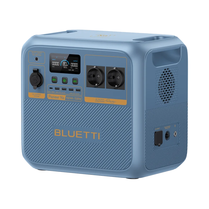 BLUETTI Pioneer Na Station électrique portable (Sodium-ion) | 1 500W, 900Wh