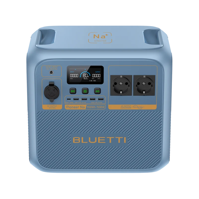 BLUETTI Pioneer Na Station électrique portable (Sodium-ion) | 1 500W, 900Wh