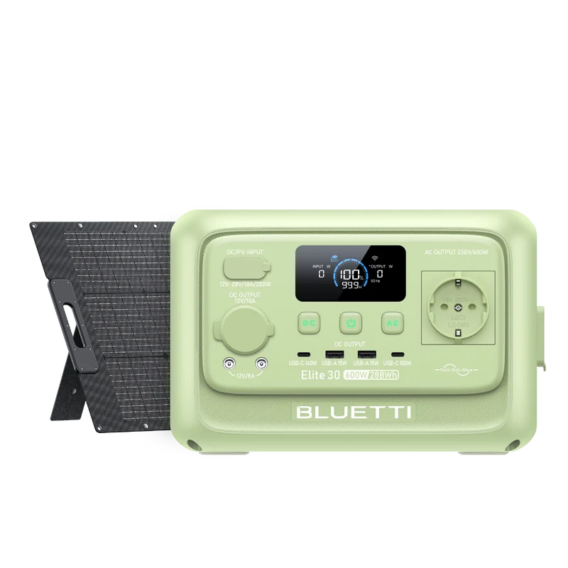 BLUETTI Elite 30 V2 Station électrique portable | 600 W 288 Wh