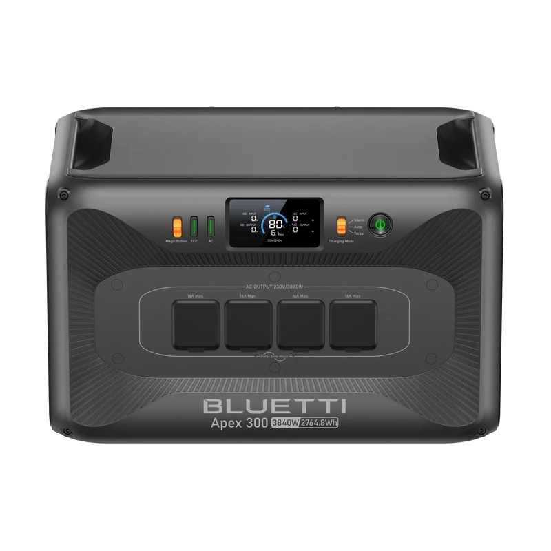 BLUETTI Apex 300 Station d'alimentation polyvalente | 3 840 W, 2 764,8 Wh