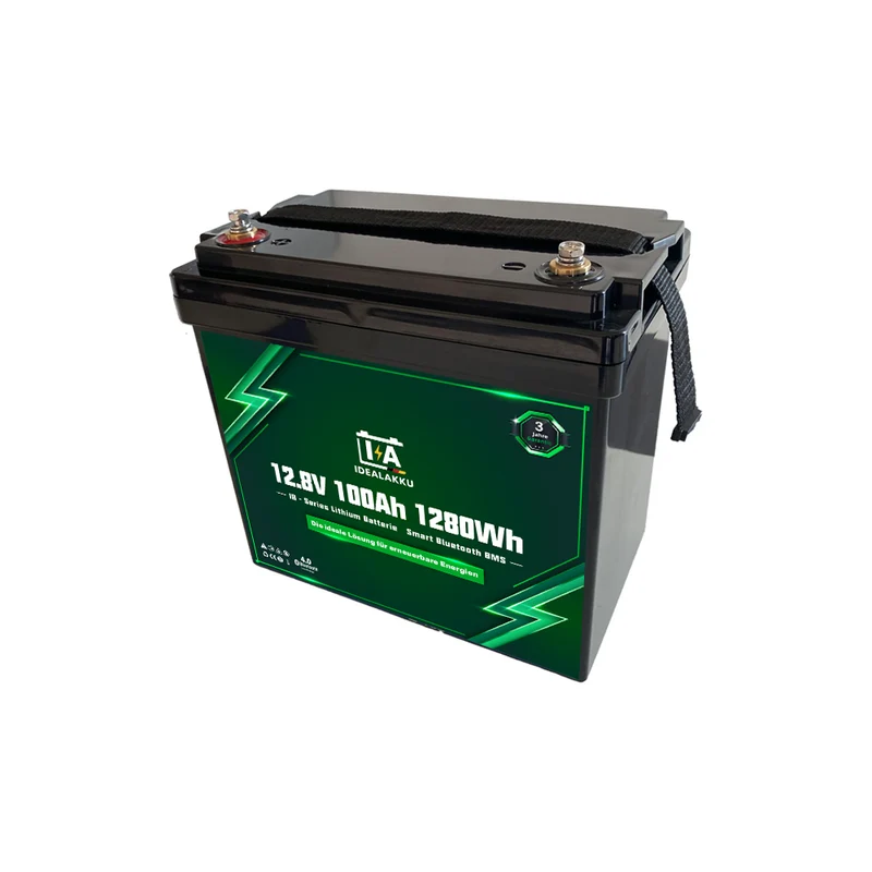 Batterie LiFePO4 IDEALAKKU IB-12-100-MINI 12.8V 100Ah