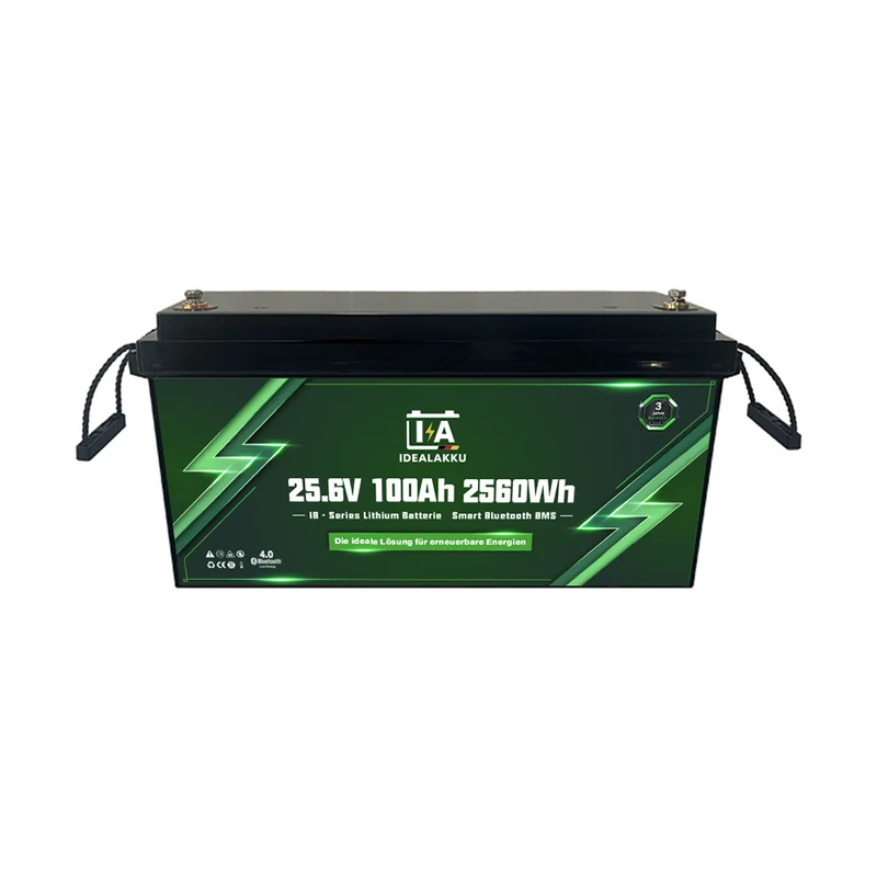 Batterie LiFePO4 IDEALAKKU IB-24-100 25.6V 100Ah Bluetooth
