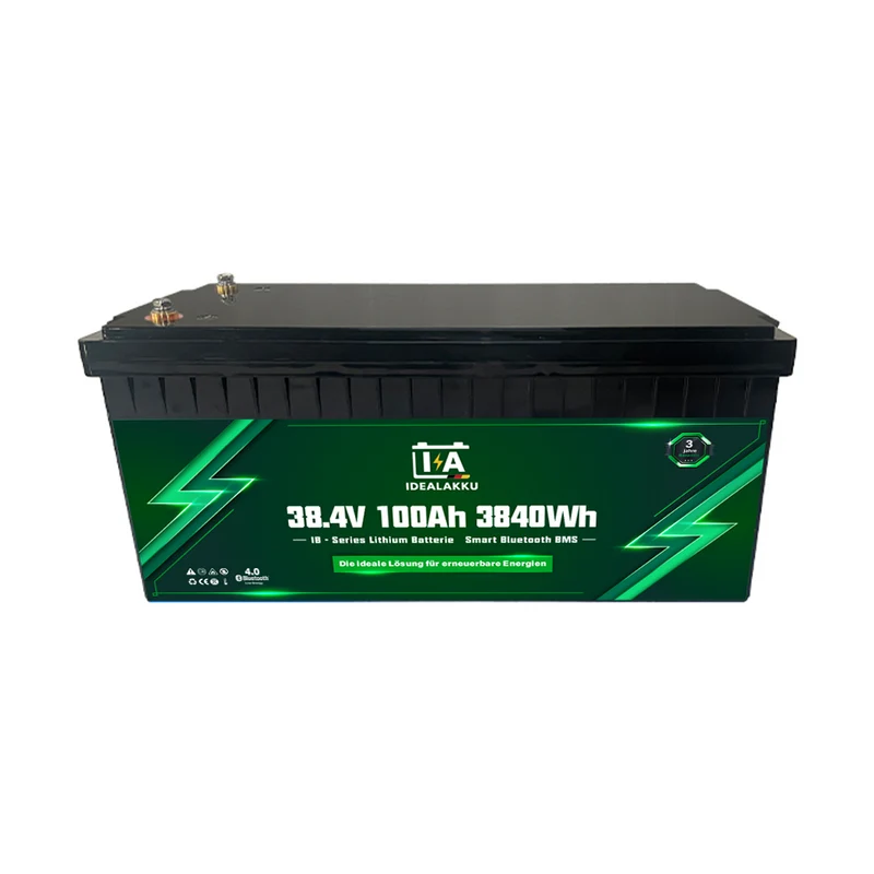 Batterie Lithium LiFePO4 36V 100Ah IDEALAKKU IB-36-100 – Remplacement AGM / Gel avec Bluetooth & BMS