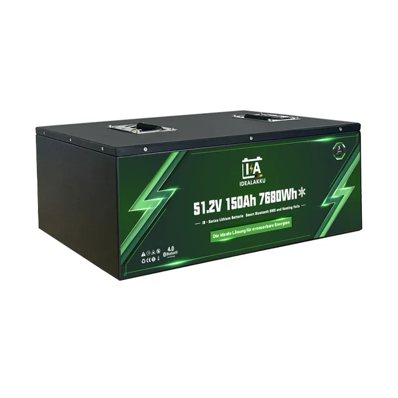 Batterie Lithium LiFePO4 48V 150Ah IDEALAKKU IB-48-150H – Remplacement AGM/GEL 7680Wh