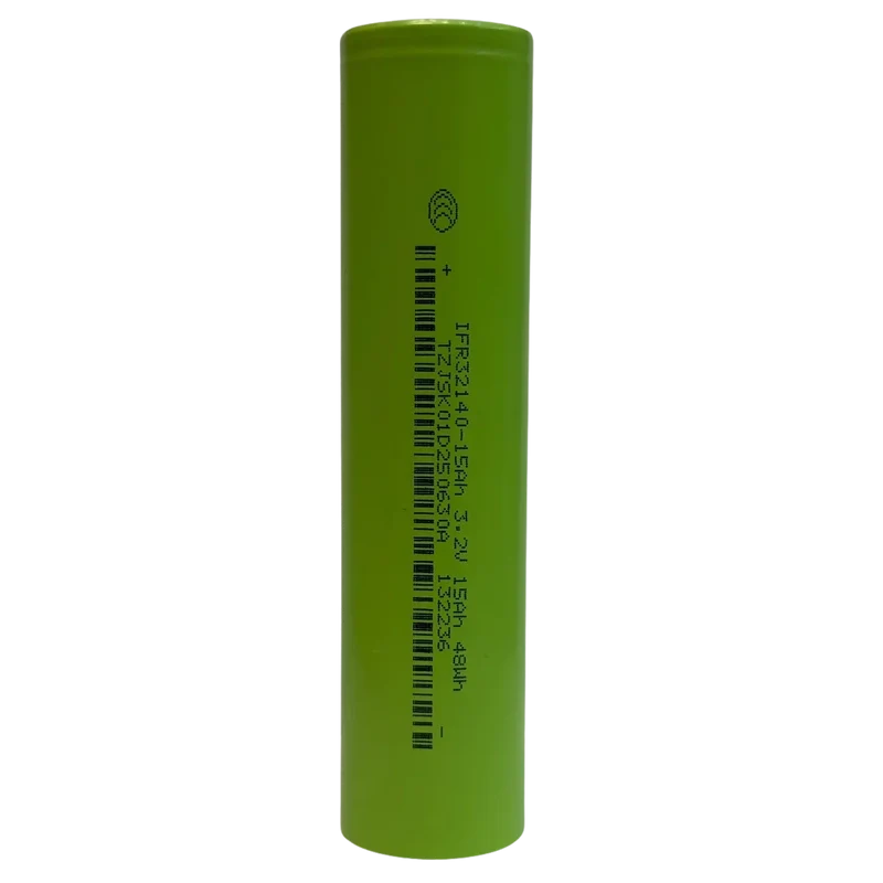Accu LiFePO4 32140 3.2V 15Ah 15000mAh Button Top rechargeable haute capacité