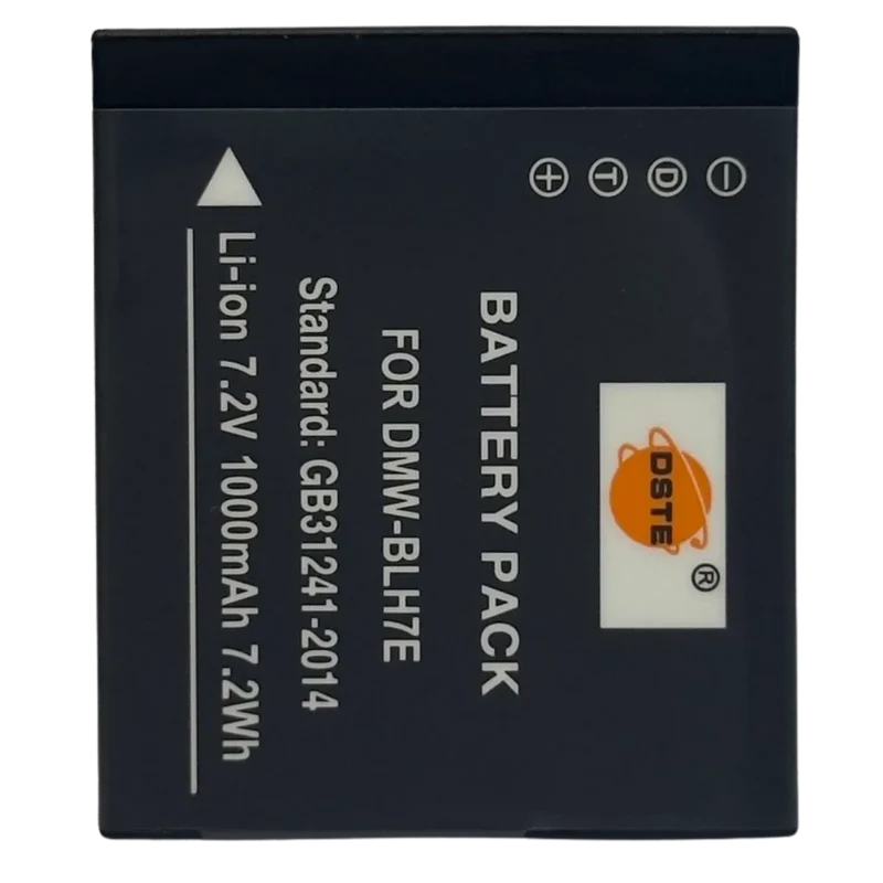 Batterie Panasonic DMW-BMB9 compatible 7.4V 895mAh Li-ion