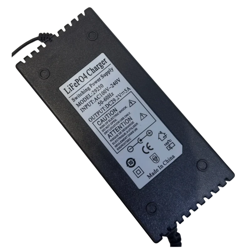 Chargeur LiFePO4 29.2V 5A connecteur Anderson batterie 24V