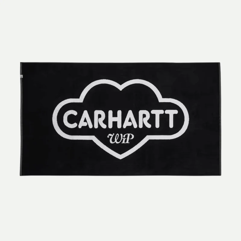 cloud heart towel cotton