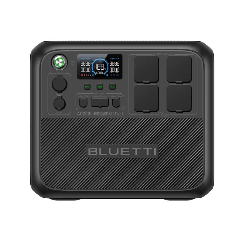 BLUETTI AC200L+350W Solar Generator Kit