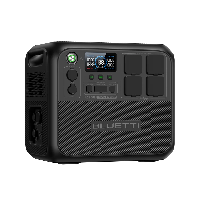 BLUETTI AC200L+350W Solar Generator Kit