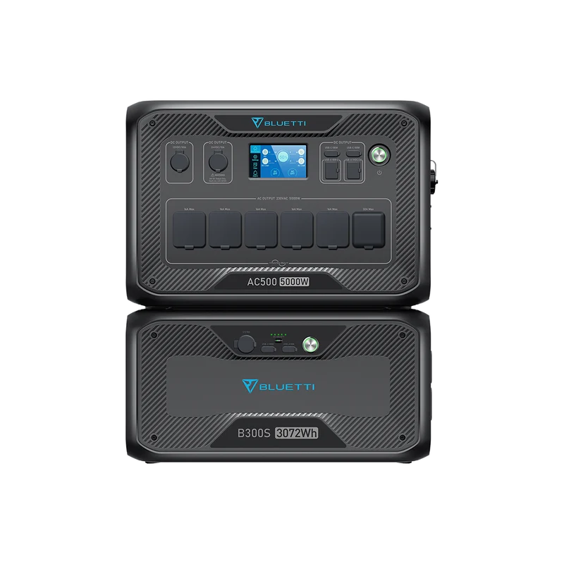 BLUETTI AC500 + B300K Home Battery Backup
