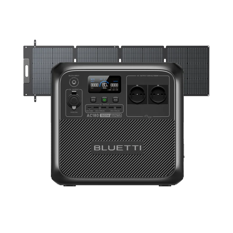 BLUETTI AC180 Портативна Електростанція | 1800 Вт 1152 Вт·год (Ukraine)