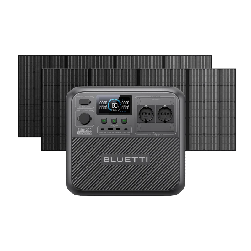 BLUETTI Elite 200 V2 Station électrique portable | 2073,6 Wh 2600 W（AMZ）