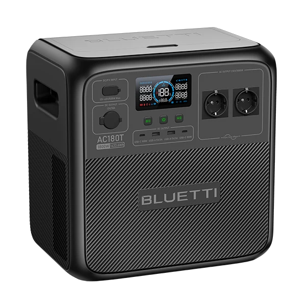 BLUETTI AC180T Power Station | 1 800 W / 1 433 Wh