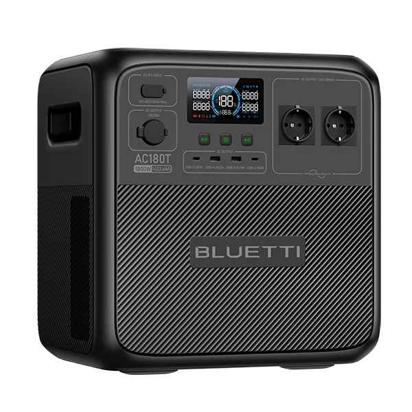 BLUETTI AC180T Power Station | 1 800 W / 1 433 Wh