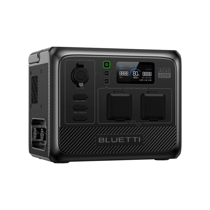 BLUETTI AC60 Station électrique portable | 600 W / 403 Wh（AMZ）