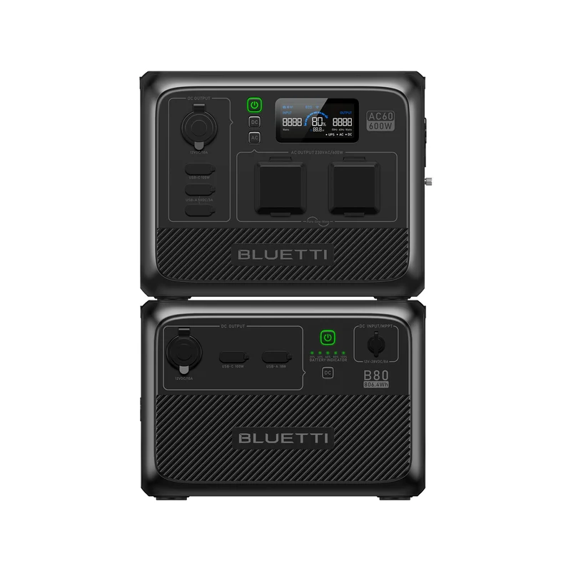 BLUETTI AC60 Station électrique portable | 600 W / 403 Wh（AMZ）