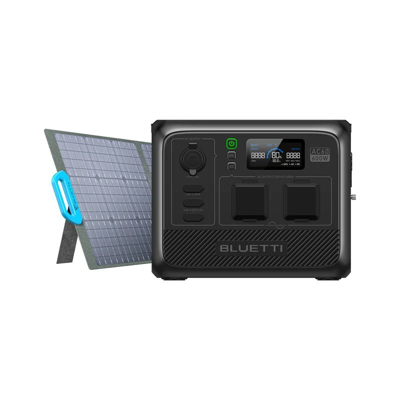 BLUETTI AC60 Station électrique portable | 600 W / 403 Wh（AMZ）