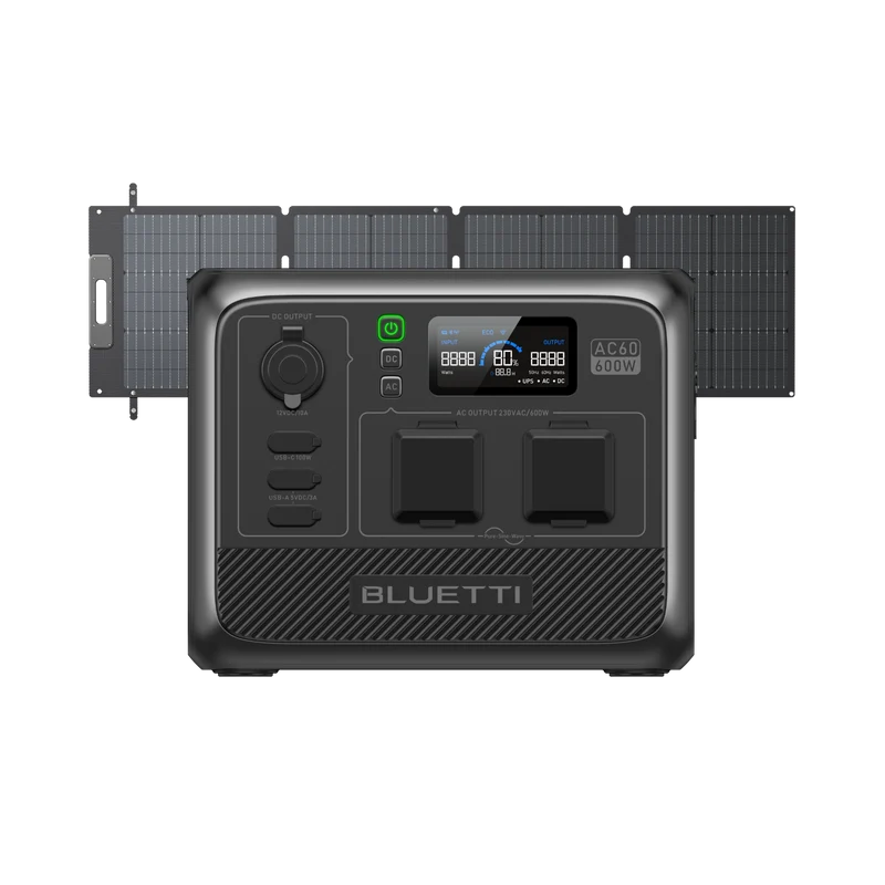 BLUETTI AC60 Station électrique portable | 600 W / 403 Wh（AMZ）