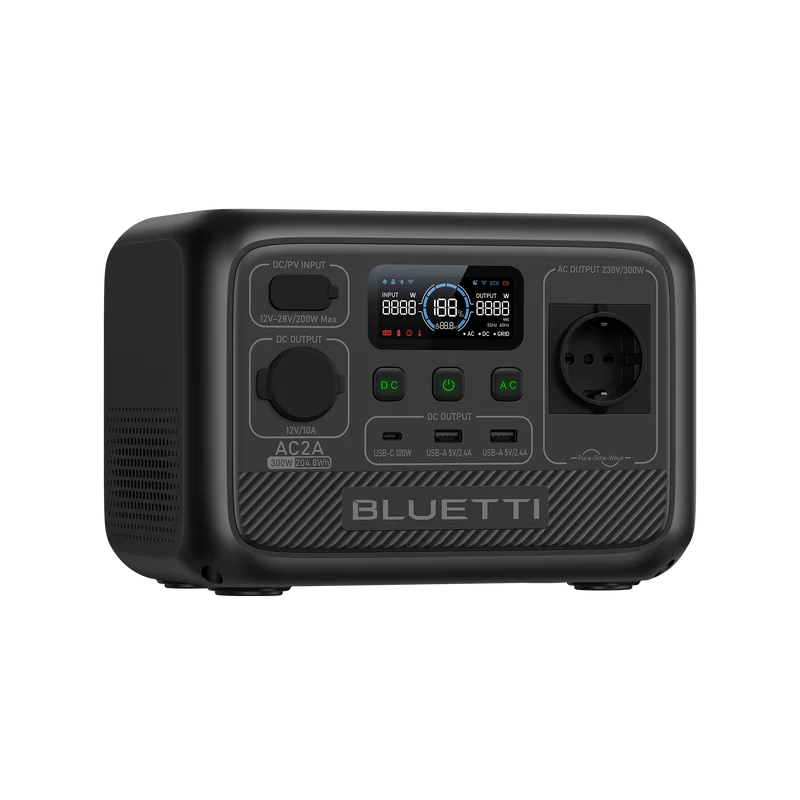 BLUETTI AC2A Portable Power Station | 300W 204,8Wh