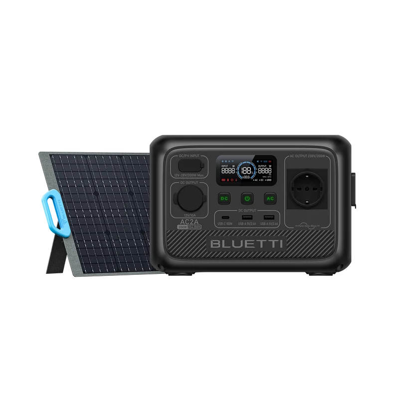 BLUETTI AC2A Station électrique portable | 300 W, 204,8 Wh