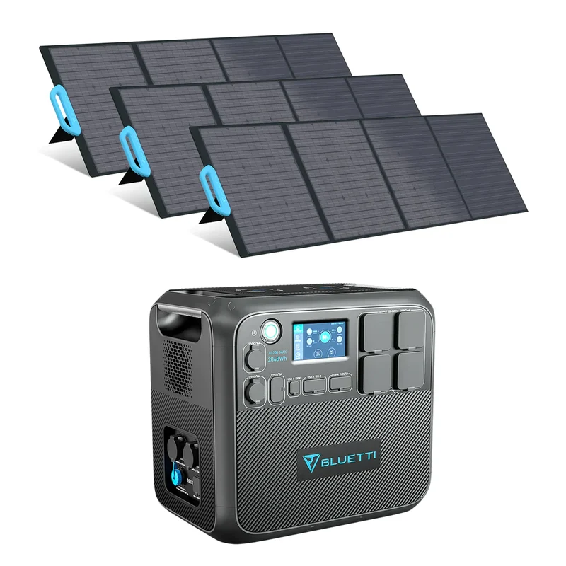 BLUETTI AC200MAX + PV200 Kit solaire